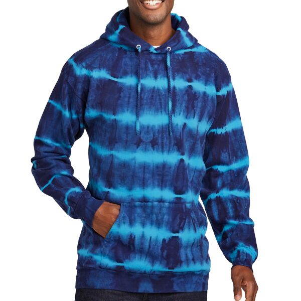 Allover Stripe Tie Dye Fleece Thumbnail
