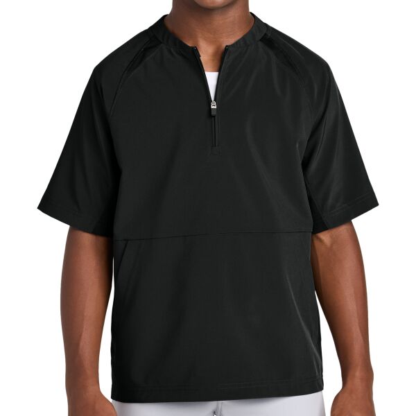 Youth Repeat 1/2 Zip Short Sleeve Jacket Thumbnail