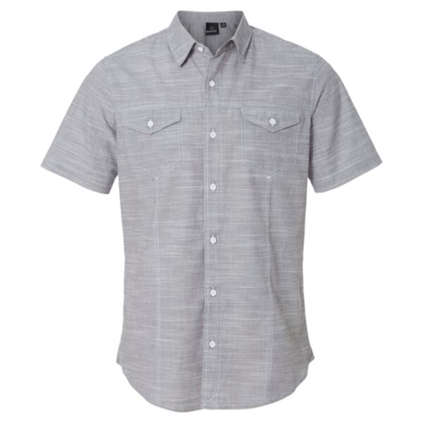 Textured Solid Short Sleeve Shirt Thumbnail