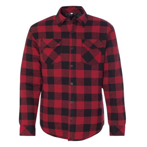 Quilted Flannel Shirt Jacket Thumbnail