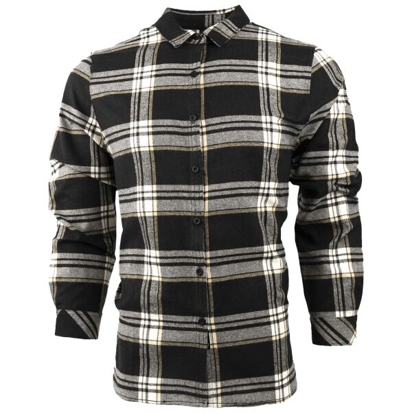 Women's No Pocket Yarn-Dyed Long Sleeve Flannel Shirt Thumbnail