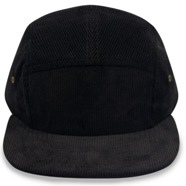 7 Panel Corduroy Snapback Cap Thumbnail